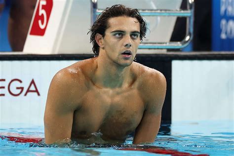 italian handsome swimmer